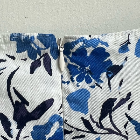 Free Assembly Cotton Sleeveless Square Neck Midi Dress 3X Floral Cottagecore - Picture 10 of 16